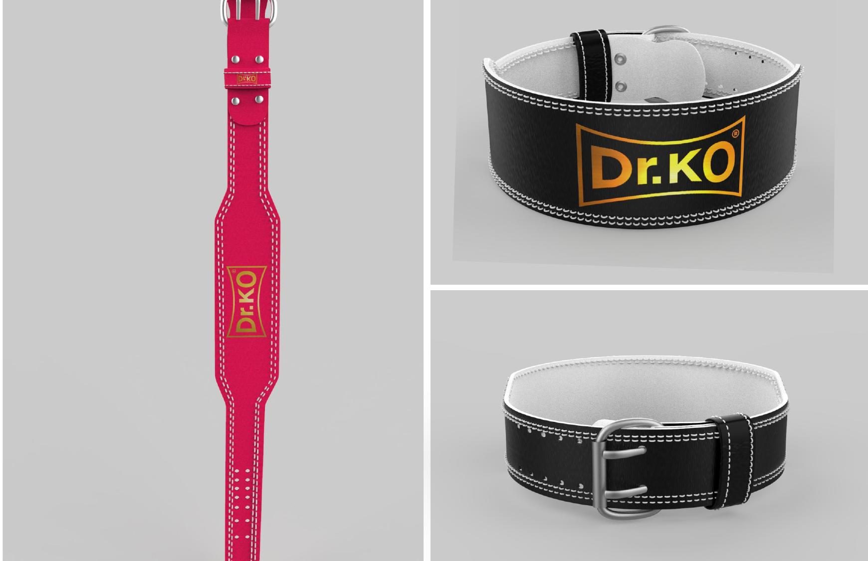 Dr.KO weightlifting belt product render